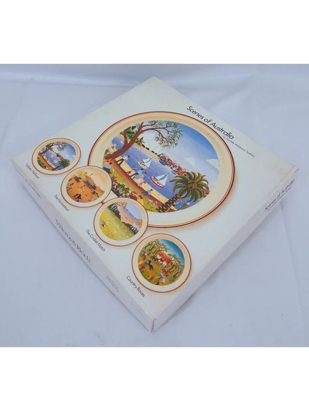 SYDNEY Harbour Scenes of AUSTRALIA  Plate 1 Box Narelle Wildman VILLEROY & BOCH